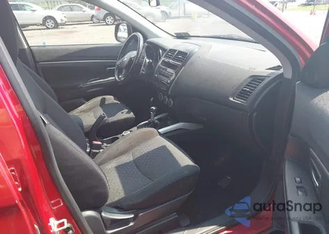 2011 Mitsubishi Outlander Sport Se из США, поврежденный, VIN JA4AR4AU8BZ021254